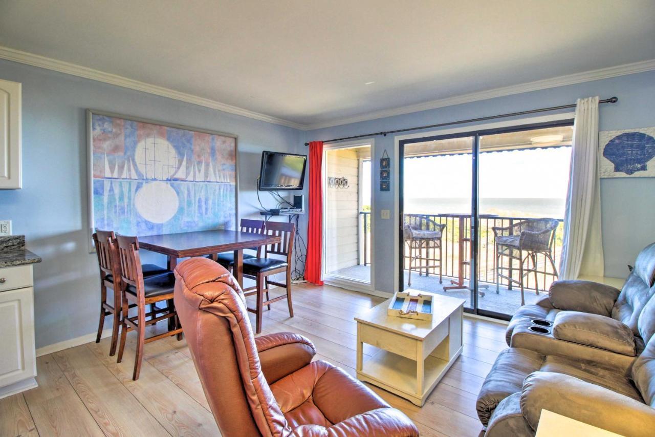 Oceanfront Condo With Beach View, Pool And Tennis! Hilton Head Island Dış mekan fotoğraf