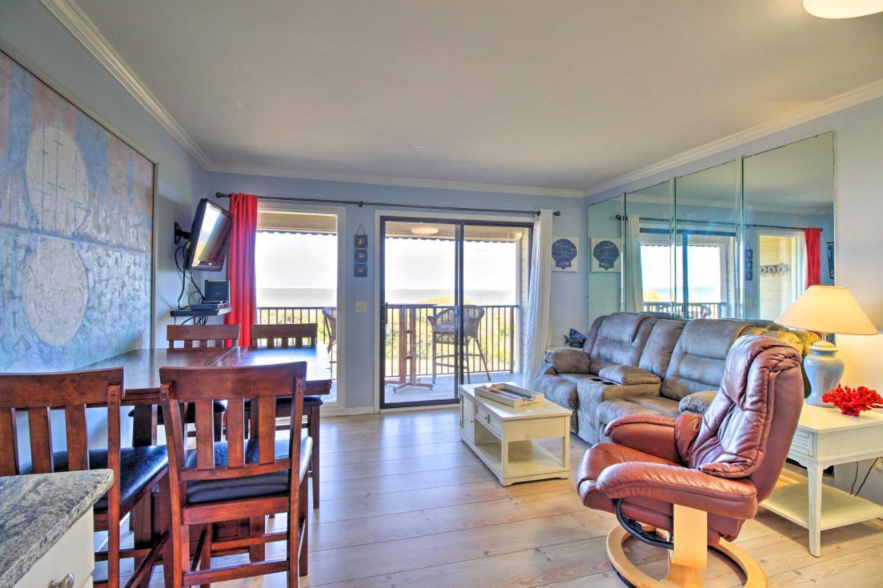 Oceanfront Condo With Beach View, Pool And Tennis! Hilton Head Island Dış mekan fotoğraf