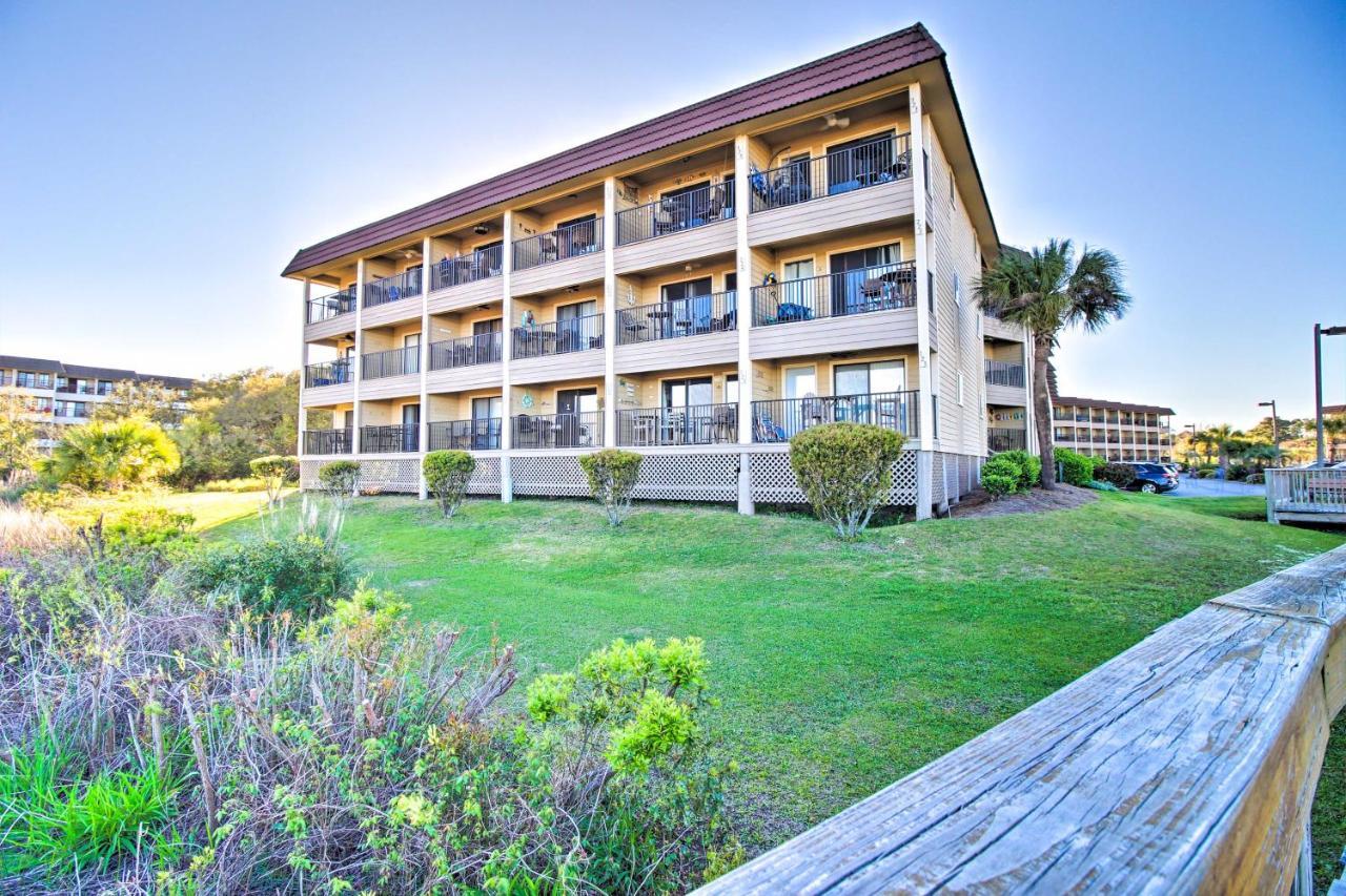 Oceanfront Condo With Beach View, Pool And Tennis! Hilton Head Island Dış mekan fotoğraf
