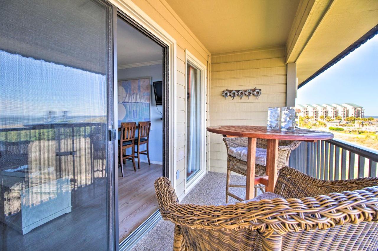 Oceanfront Condo With Beach View, Pool And Tennis! Hilton Head Island Dış mekan fotoğraf