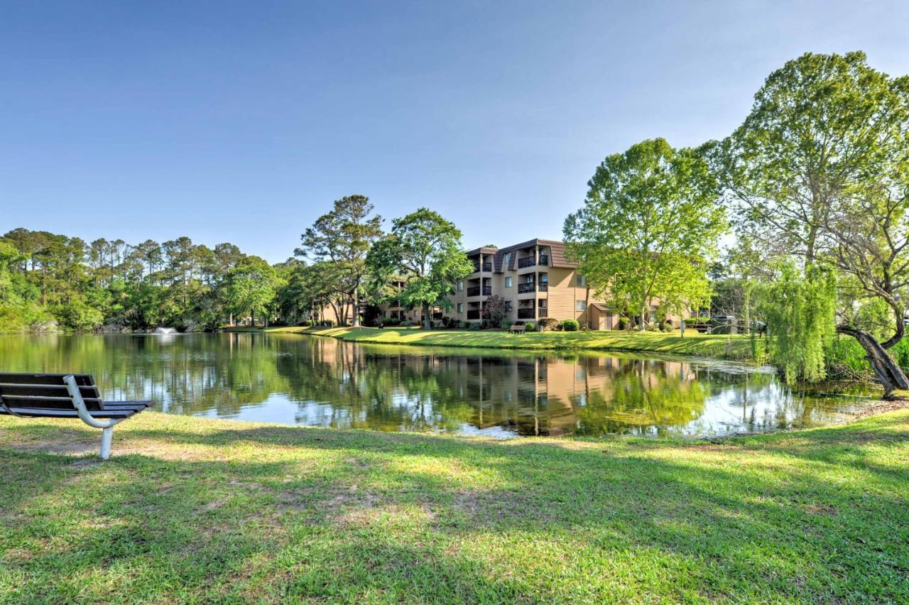 Oceanfront Condo With Beach View, Pool And Tennis! Hilton Head Island Dış mekan fotoğraf